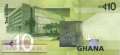 Ghana - 10  Cedis (#047b_UNC)
