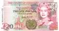 Guernsey - 20  Pounds - Diamond Jubilee (#061_UNC)
