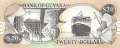Guyana - 20  Dollars - Canadian Bank Note Company (#030e-2_UNC)