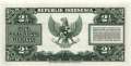 Indonesia - 2 1/2  Rupiah (#039_UNC)