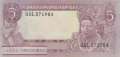 Indonesia - 5  Rupiah (#082b_UNC)