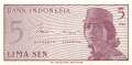 Indonesien - 5  Sen (#091a_UNC)