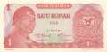 Indonesia - 1  Rupiah (#102a_UNC)