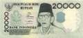 Indonesia - 20.000  Rupiah (#138e_UNC)