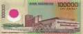 Indonesien - 100.000  Rupiah (#140_UNC)
