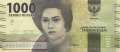 Indonesien - 1.000  Rupiah - Ersatzbanknote (#154cR-U1_UNC)