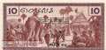 Indochina - 10  Cents (#085d_UNC)