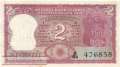 Indien - 2  Rupees (#052_AU)