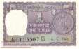 India - 1  Rupee (#077o_UNC)