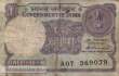 India - 1  Rupee (#078Ab-85_VG)