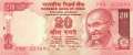 India - 20  Rupees (#089Ab_UNC)