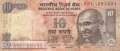 Indien - 10  Rupees (#089c_F)