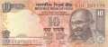 India - 10  Rupees (#095c_UNC)