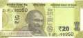 Indien - 20  Rupees (#110e_UNC)