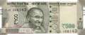 Indien - 500  Rupees (#114e_UNC)