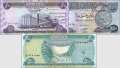 Irak: 50 - 500 Dinar (3 Banknoten)