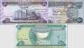 Irak: 50 - 500 Dinar (3 Banknoten)