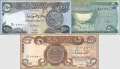 Irak: 250 - 1.000 Dinar (3 Banknoten)