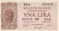 Italien - 1  Lira (#029a_AU)