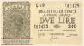 Italy - 2  Lira (#030b_UNC)
