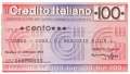 Credito Italiano - Modena - 100  Lire (#06m_74_39_UNC)