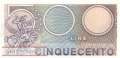 Italy - 500  Lire (#095_UNC)