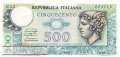 Italy - 500  Lire (#095_UNC)