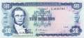 Jamaica - 10  Dollars (#071d-92_UNC)