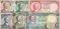 Jordan: 1/2 - 2x 20 Dinars (6 banknotes)