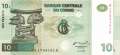 Congo, Democratic Republic - 10  Francs (#087B_UNC)