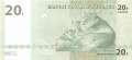 Kongo, Demokratische Republik - 20  Francs (#094A_UNC)