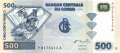 Kongo, Demokratische Republik - 500  Francs (#096a_UNC)
