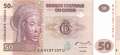 Kongo, Demokratische Republik - 50  Francs (#097a-1_UNC)