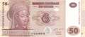Congo, Democratic Republic - 50  Francs (#097b_UNC)