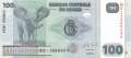 Kongo, Demokratische Republik - 100  Francs (#098b_UNC)