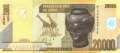 Kongo, Demokratische Republik - 20.000  Francs (#104c_UNC)