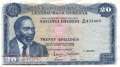 Kenya - 20  Shillings (#008d_VF)