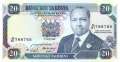 Kenya - 20  Shillings (#025d_UNC)