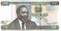 Kenia - 200  Shillings (#043a_UNC)