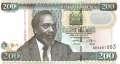 Kenia - 200  Shillings (#049a_UNC)