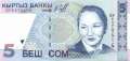 Kirgistan - 5  Som (#013a_UNC)