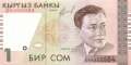 Kirgistan - 1  Som (#015_UNC)