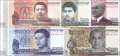 Cambodia: 100 - 1.000 Riels (5 banknotes)