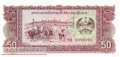 Laos - 50  Kip - Ersatzbanknote (#029bR_UNC)