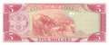 Liberia - 5  Dollars (#021_UNC)