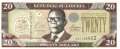 Liberia - 20  Dollars (#028b_UNC)