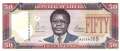 Liberia - 50  Dollars (#029b_UNC)
