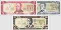 Liberia: 5 - 20 Dollars (3 banknotes)