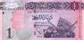 Libyen - 1  Dinar (#076_UNC)