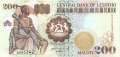 Lesotho - 200  Maloti (#020b_UNC)
